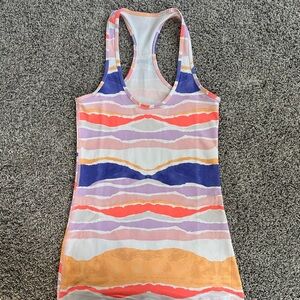 lululemon athletica Multicolor‎ Striped Tank Top